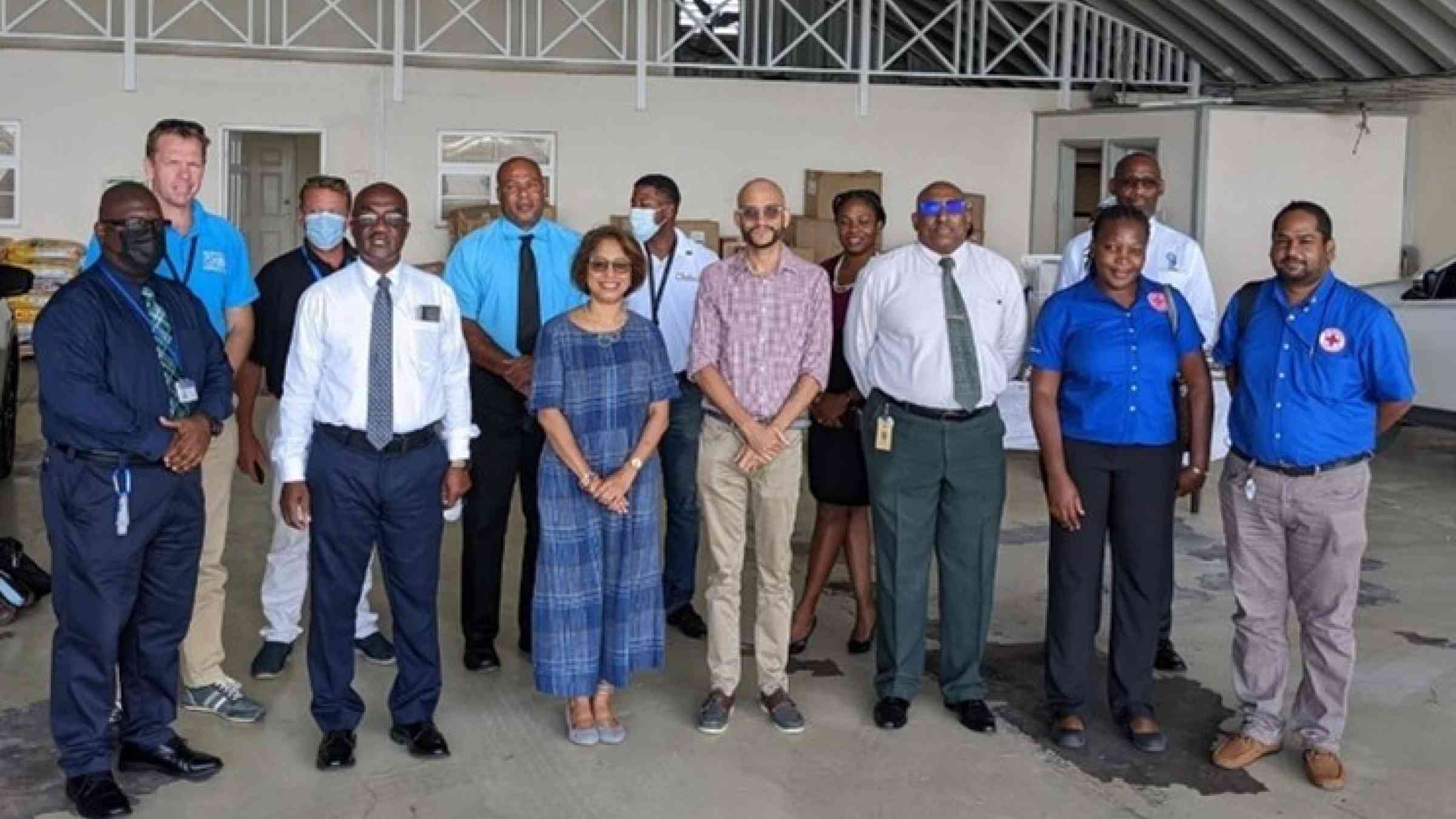 Meeting at Regional Security System Base, July 2022 (Bridgetown, Barbados)