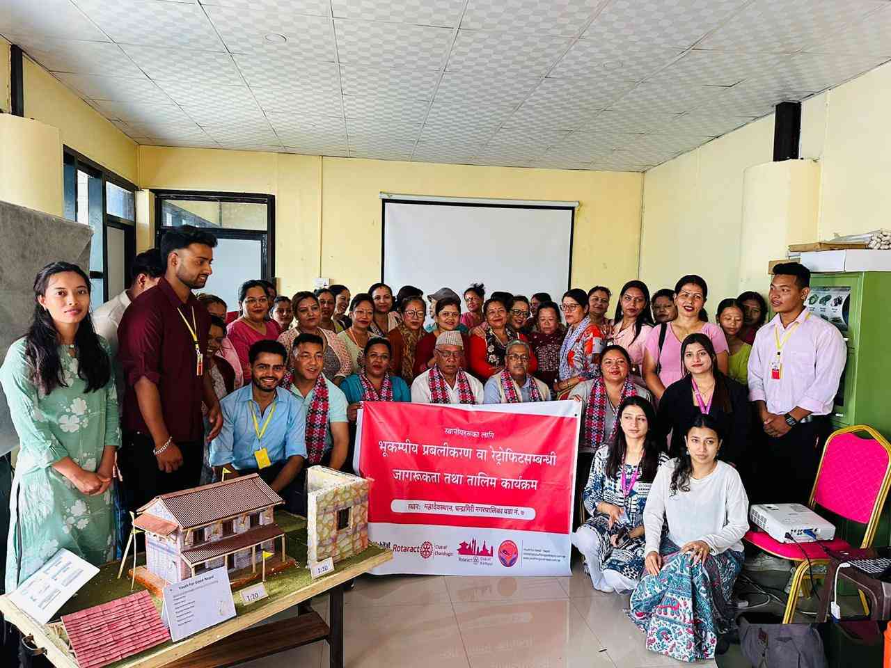 Retrofitting Workshop at Chandragiri ward 7, Kathmandu